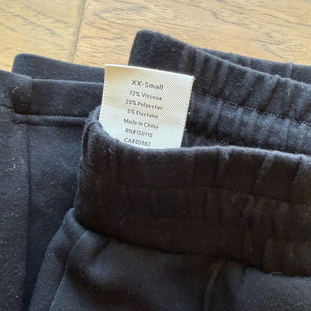 Varley The Wideleg Pant 28 Doublesoft Black Pants XXS - Picture 4 of 8